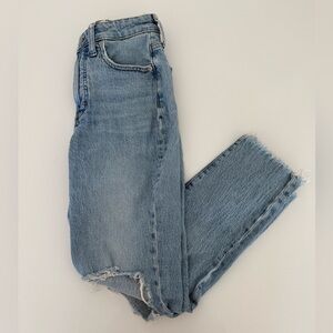 Madewell The Curvy Perfect Vintage Jean Light Blue